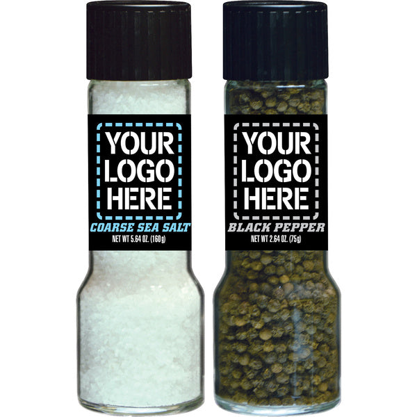 1-PACK OF SALT SEA & PPRCRN GRINDERS