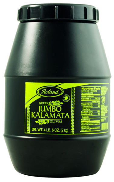 6-PACK OF OLIVE KALAMATA JUMBO GREEK