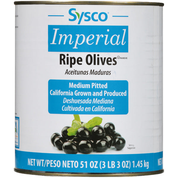 6-PACK OF OLIVE BLACK RIPE MED PTD FCY