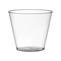 25-PACK OF Cup Plastic 9 oz Clear Disp.