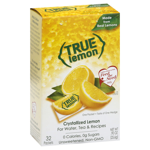 12-PACK OF LEMON CRYSTAL FOR WATER, TEA & RECIPES 0.9 OUNCE - CASE OF 12