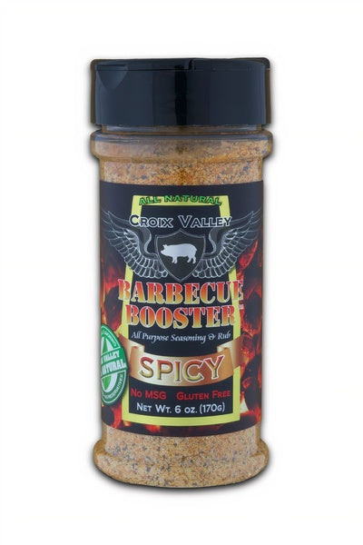 12-PACK OF Seasoning Spicy Barbecue Booster, Croix Valley