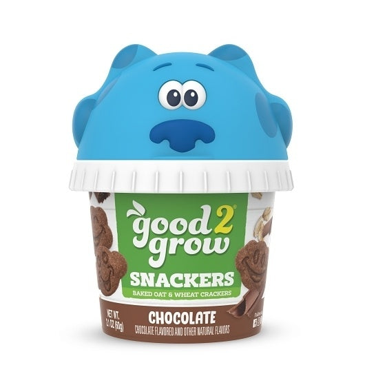 6-PACK OF Chocolate Oat & Wheat Biscuits Toddler Snack Cup Good2Grow Juice Boxes, 6 - 2.1 Oz
