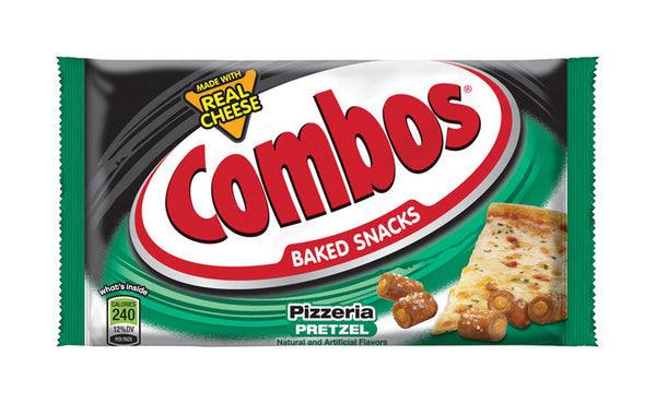18-PACK OF PRETZEL FILLED COMBOS PIZZA PRETZELS SNACK