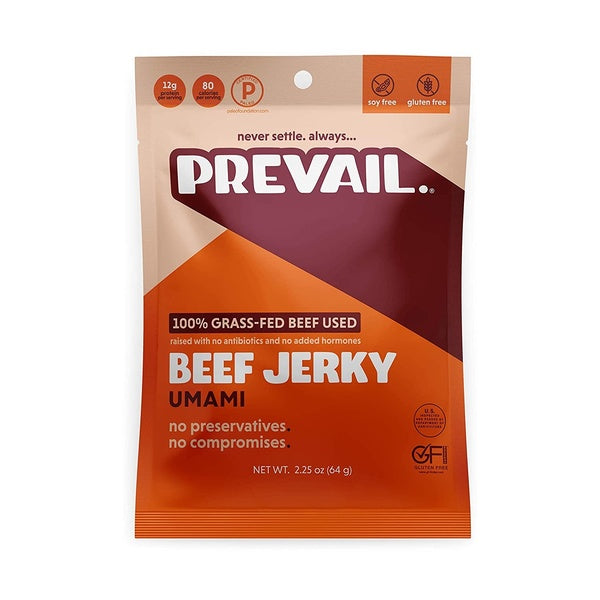 8-PACK OF Meat Stick Beef Umami Prevail 2.25 oz
