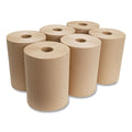 6-PACK OF Morcon R106 1-Ply 10 in. x 800 ft. Roll Towels - Kraft Paper Towels for High Volume Use (6 Rolls per Carton)