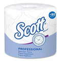 80-PACK OF Scott Essential 4460 Standard Toilet Paper - Septic Safe 2-Ply Rolls (80 Count) for Business Restrooms