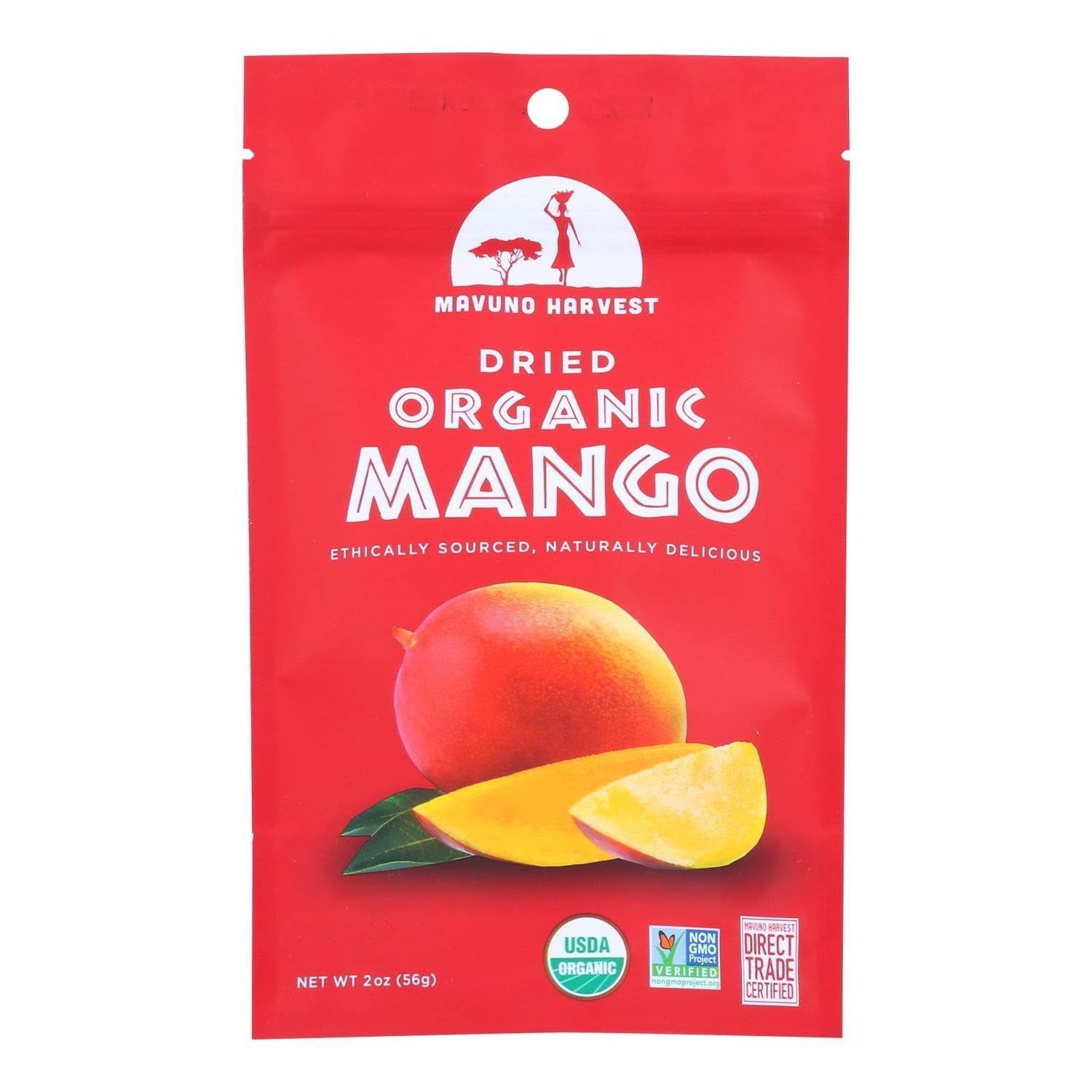 6-PACK OF SNACK FRUIT FREE DRIED MANGO