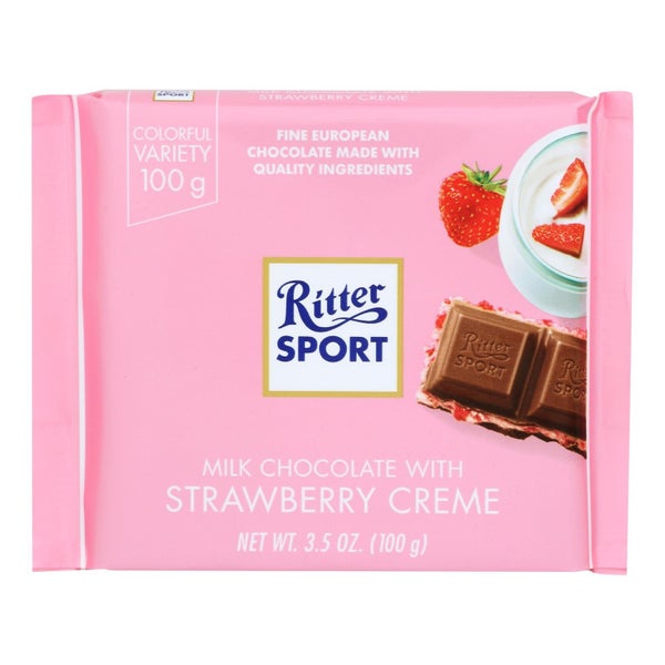 12-PACK OF CHOCOLATE BAR STRAWBERRIES AND CREAM