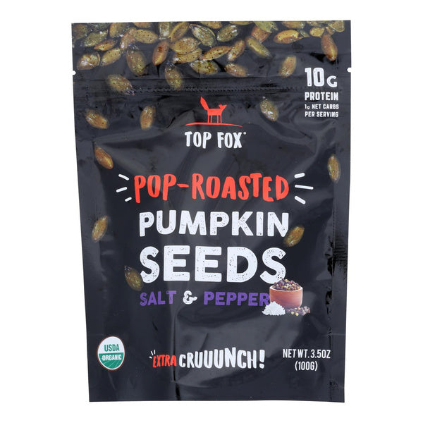 6-PACK OF Pumpkin Seed Salt Pepper Top Fox 3.5 oz