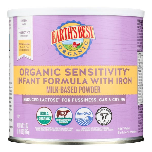 4-PACK OF FORMULA POWDER ORGNAIC MILK BASED INFANT FORMULA WITH IRON