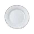 10-PACK OF PLATE PLAS MSTRPCE 7.5"W/SILVR