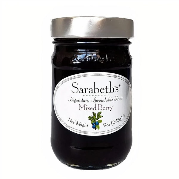 6-PACK OF Spread Fruit Mixed Berry, Billy's Blues, 9 oz, Sarabeth's Kitchen