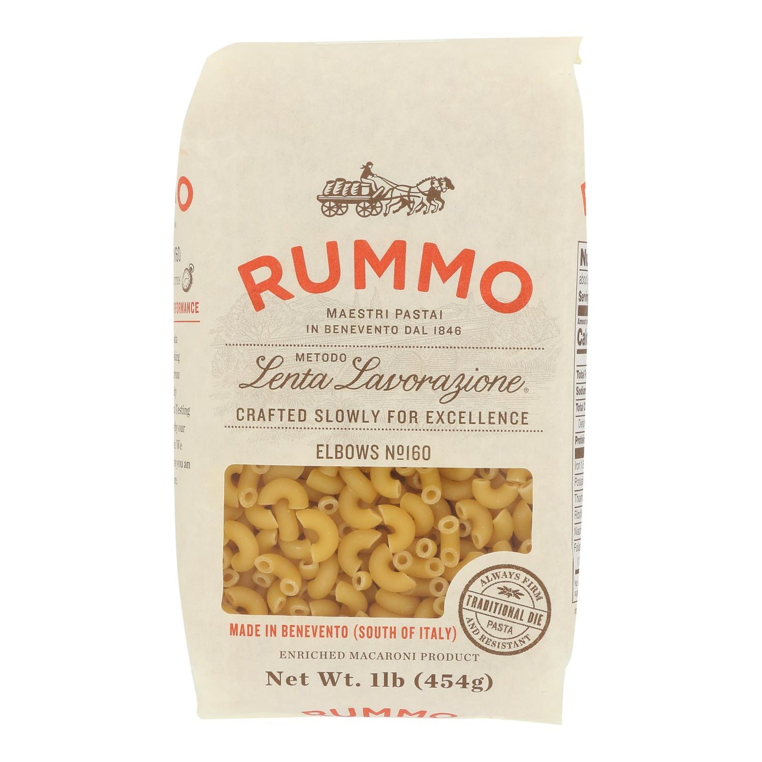 12-PACK OF PASTA ELBOW ENRICHED MACARONI