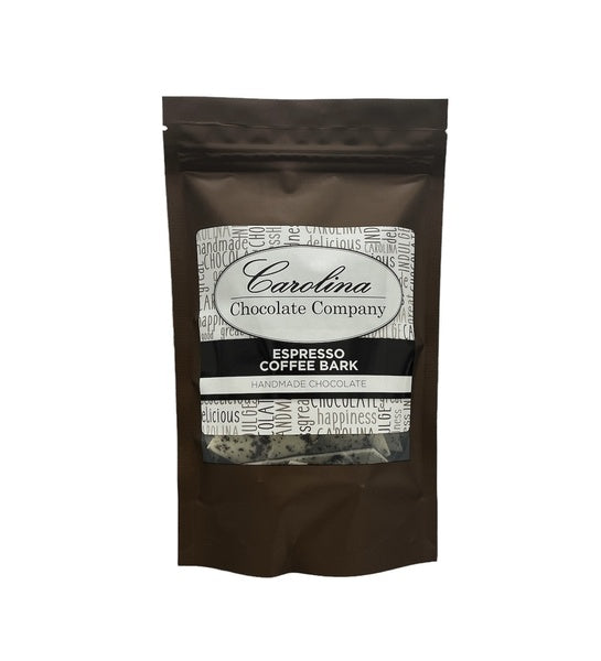 18-PACK OF Chocolate Espresso Bark, Carolina Chocolate Company