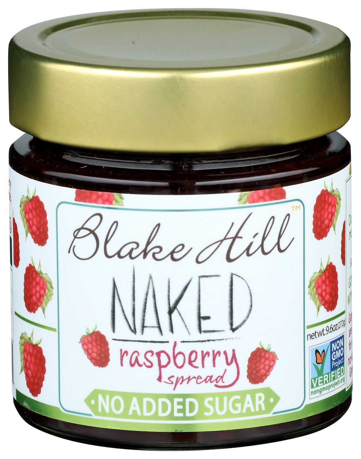 6-PACK OF FRUIT SPREAD NAKED, RASPBERRY