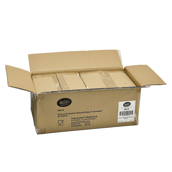 1 EA-PACK OF PLATE ROUND WH 8