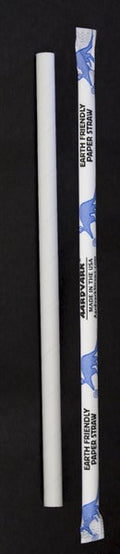 8-PACK OF STRAW PAPER WRPD GNT WHT 7.75
