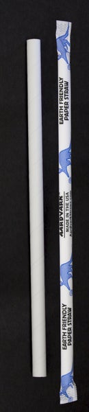 8-PACK OF STRAW PAPER WRPD GNT WHT 7.75