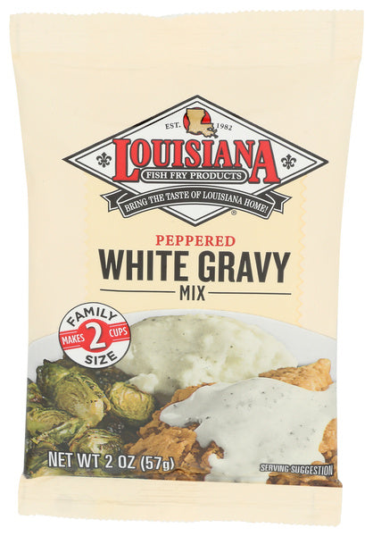 12-PACK OF MIX GRAVY WHITE GRAVY 2 OUNCE - CASE OF 12