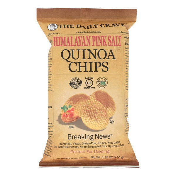 8-PACK OF SNACK QUINOA HIMALAYAN PINK SALT