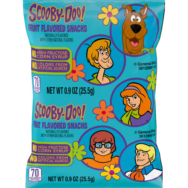 96-PACK OF SNACK FRUIT SCOOBY-DOO SHAPE