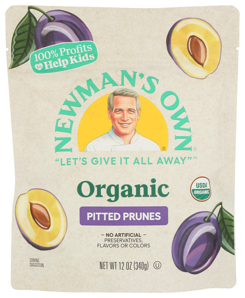 12-PACK OF Prune Pitted Newmans Own Org 12 oz