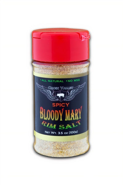 12-PACK OF Salt Spicy Bloody Fine Rim, Croix Valley