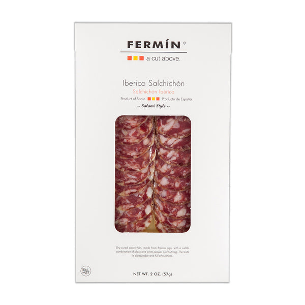 2 OZ-PACK OF PORK SLICED SALCHICHON IBERICO