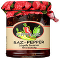 12-PACK OF PRESERVE PEPPER RAZ-PEPPER 11 OUNCE - CASE OF 12