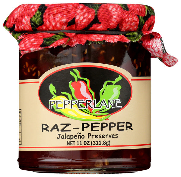 12-PACK OF PRESERVE PEPPER RAZ-PEPPER 11 OUNCE - CASE OF 12