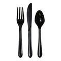 3-PACK OF CUTLERY KIT BLK 3PC FKS