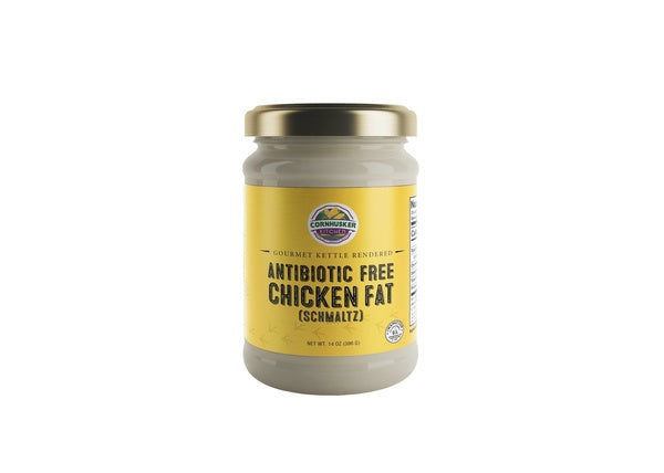 6-PACK OF Fat Chicken Gourmet Kettle Rendered Antibiotic Free Chicken Fat 14 oz