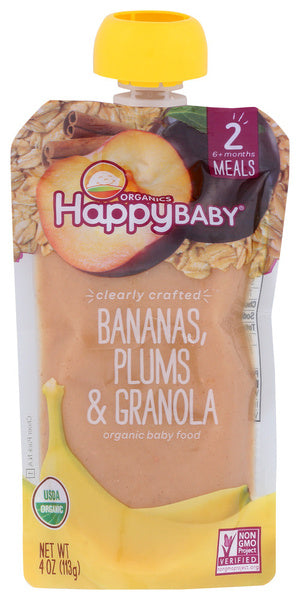 16-PACK OF Cereal Granola Happy Baby 4 oz