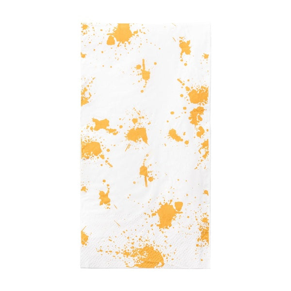 12-PACK OF Napkin Dinner Paint Splatter Design