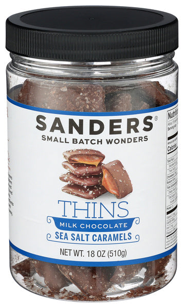 6-PACK OF CHOCOLATE MILK SEA SALT CARAMELS