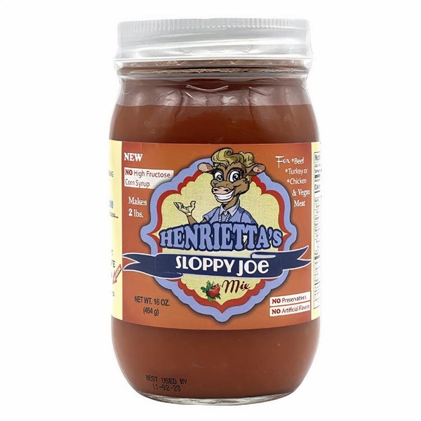 12-PACK OF Sauce Sloppy Joe Mix Henrietta's, Qwiznibet Foods