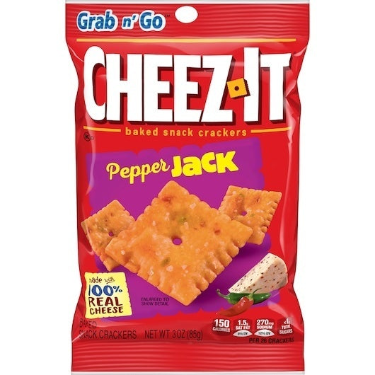 36-PACK OF Pepper Jack Crackers Kellogg'S, 6 - 6 - 3 Oz