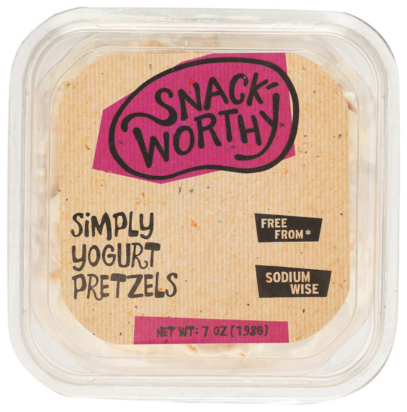 12-PACK OF PRETZEL KNOT SIMPLY YOGURT 7 OUNCE - CASE OF 12