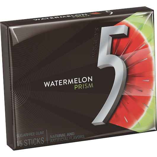 120-PACK OF Prism Single Serve Gum Wrigley, 12 - 10 - 15 Pc