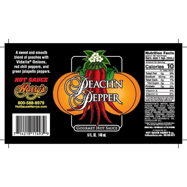 1-PACK OF GIFT BOX HOT SAUCE PCH N PEPPR