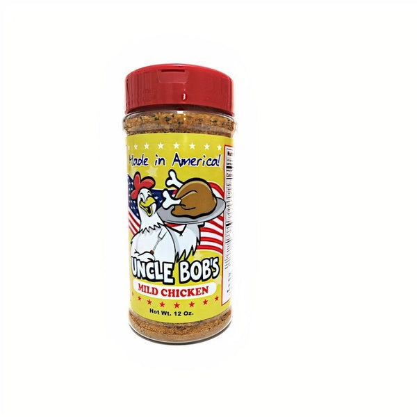 12-PACK OF Seasoning Rub Mild Chicken, Uncle Bob's Sauces and Rubs
