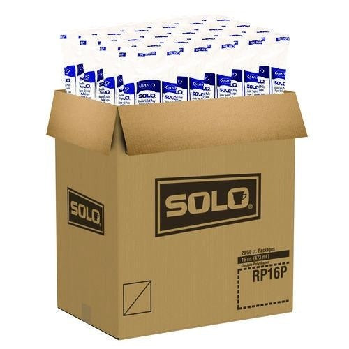 1000-PACK OF CUP PAPER WHITE DOUBLE SIDED