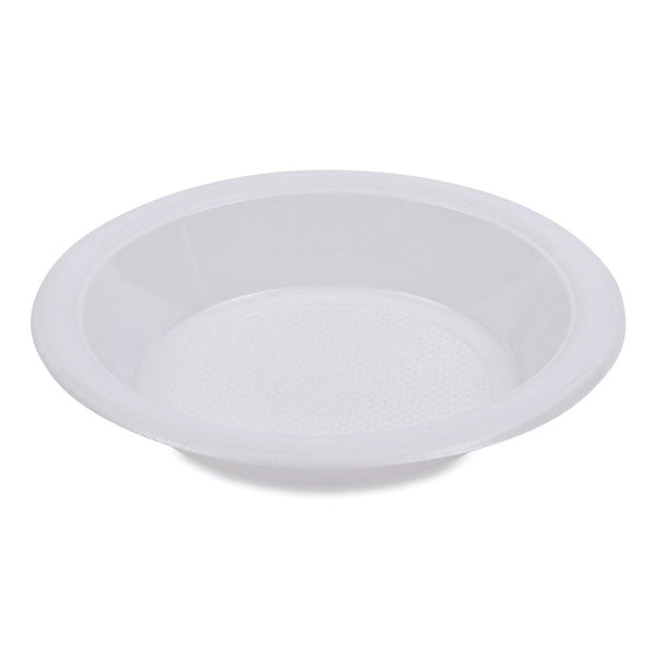1000-PACK OF Bowl Plastic High-Impact Plastic Bowls - Boardwalk BWKBOWLHIPS12WH - 10 to 12 oz. White Dinnerware (1000 Count)