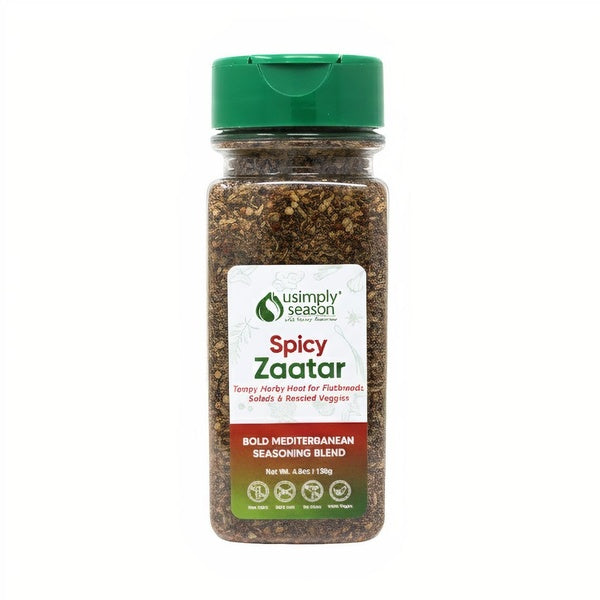6-PACK OF Seasoning Spicy Zaatar, Ambsoeli Foods