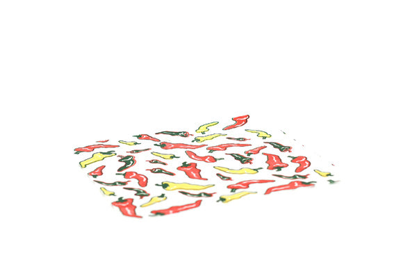 6-PACK OF WRAP PAPER WAX 12X12 CHILIPEPR
