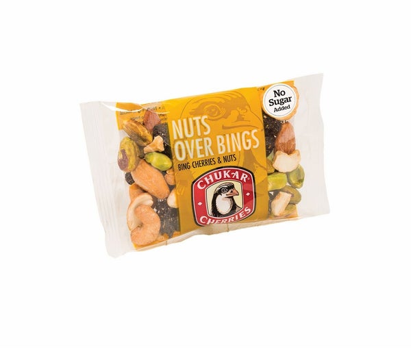12-PACK OF Snack Trail Mix Nuts Over Bing, Chukar Cherry