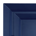 120-PACK OF Plate Set Midnight Blue Square