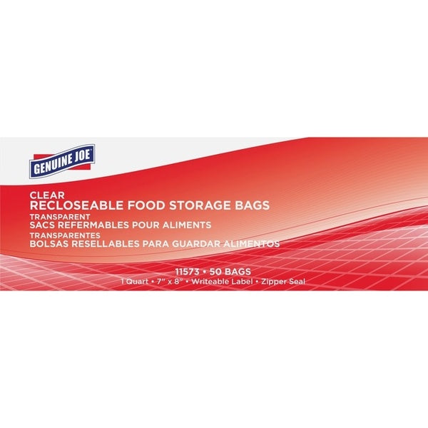 9-PACK OF BAG STORAGE CLEAR - 450 BAGS
