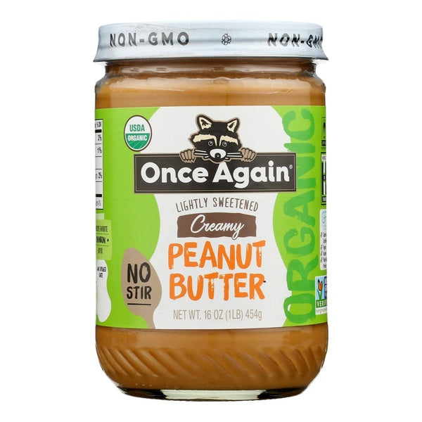 6-PACK OF PEANUT BUTTER LIGHTLY SWEETENED